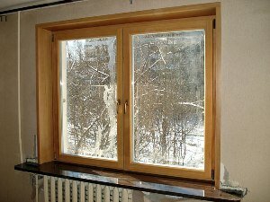 Деревянные окна из ясеня