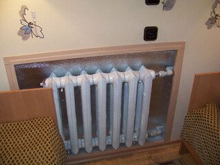 Отражатель тепла на батарею