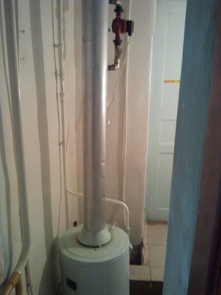 Водяной тёплый пол в частном доме с естественной циркуляцией