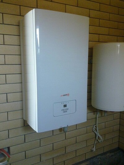 Монтаж системы отопления на основе электрического котла