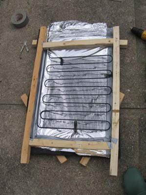 Солнечный коллектор - делаем сами