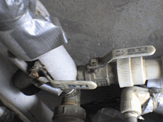 отвод горячей воды по кругу