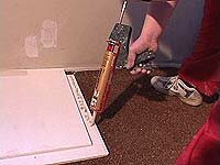 Скрепление элементов пола ГВЛ