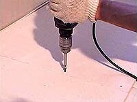 Скрепление элементов пола ГВЛ