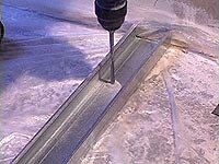 Установка направляющих