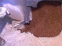 Укладка керамзита