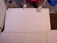 Укладка Элементов пола из ГВЛ