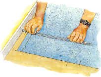 Укладка коммерческого линолеума