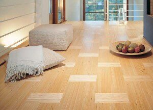 Отделка пола паркетом