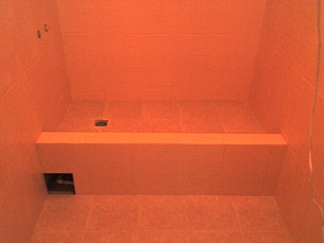 Душевой поддон из плитки вместо ванны - опыт работы