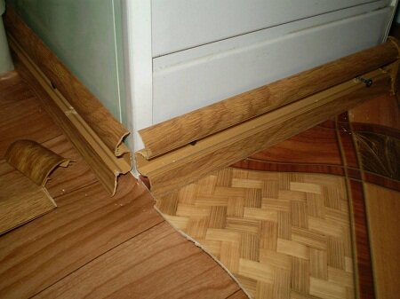 Стяжка и укладка линолеума на кухне - опыт работы.