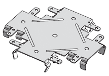 Соединитель профилей одноуровневый