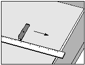 Резка гипсокартонного листа