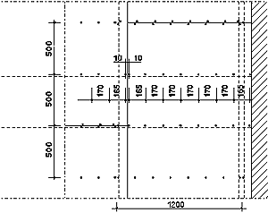 размеры между элементами потолка из гипсокартона