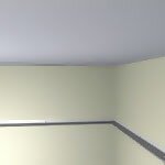 Монтаж реечного потолка