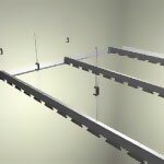 Монтаж реечного потолка