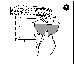 Заделка больших отверстий в гипсокартоне рис.5