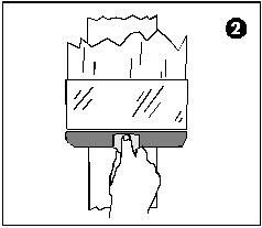 Устранение пузырей на стыках гипсокартона рис.2