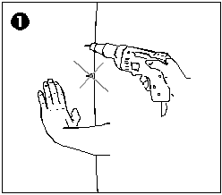 Замена крепежа гипсокартона рис.1