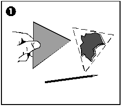 Ремонт повреждений гипсокартона рис.1
