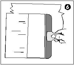 Заделка малых отверстий в гипсокартоне рис.6