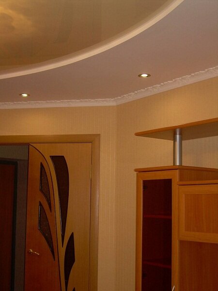 Монтаж двухуровневого потолка в моей квартире