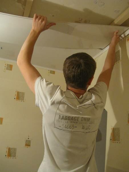 Пластиковый потолок на кухне - опыт самостоятельной работы