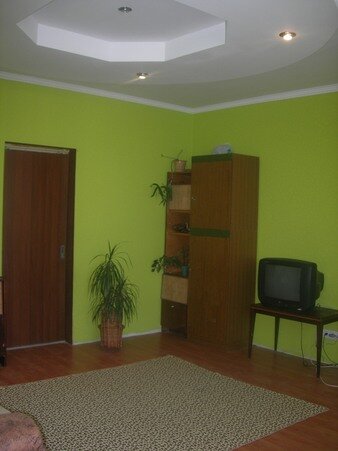 Подвесной потолок из гипсокартона в виде летающей тарелки