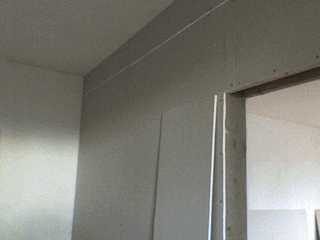 Перегородка готова