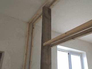 Проем двери в перегородке