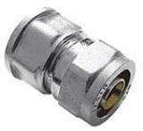 Фитинг. Соединитель прямой с переходом на внутреннюю резьбу