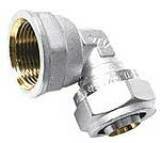 Фитинг. Угольник с переходом на внутреннюю резьбу