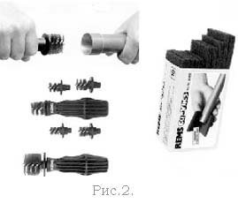 Очистка поверхности соединения