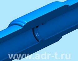 Снижение проходимости трубы