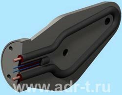 Нагреватель в разрезе