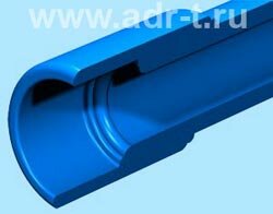 Труба с фитингом