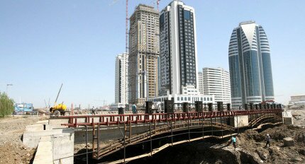 высотный жилой комплекс "Грозный - сити"