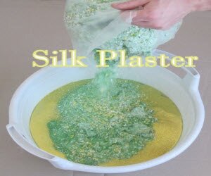 Как наносить жидкие обои+2видео