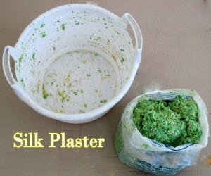 Как наносить жидкие обои+2видео