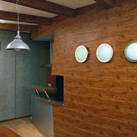 Стеновые панели из натурального дерева