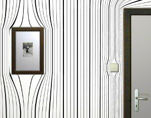 Оклейка стен обоями