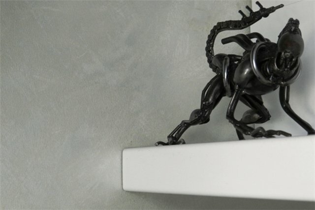 Декоративная краска, как альтернатива фартуку из керамической плитки