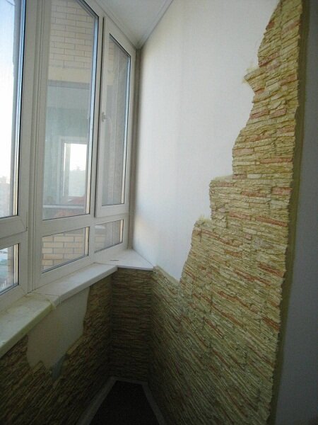 Кухня в новой квартире нового дома