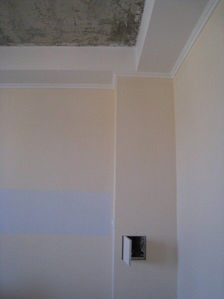 Кухня в новой квартире нового дома