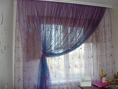 Оформление окна выходящего на солнечную сторону