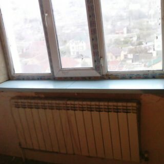 Быстрая установка подоконника своими руками