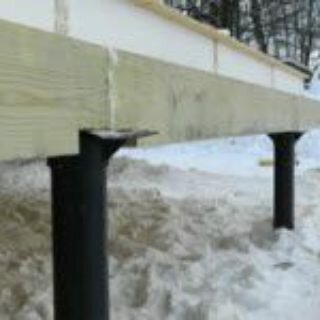 Фундамент на винтовых сваях: технология и монтаж