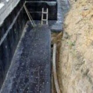 Гидроизоляция фундамента с внешней стороны