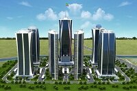 Строительство "Грозный-Сити-2" началось в Чеченской республике