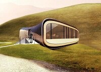 Дом похожий на омара хвост